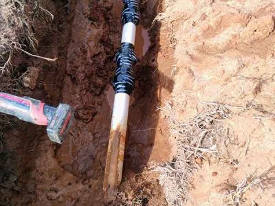 PVC Drain Pipe Repair