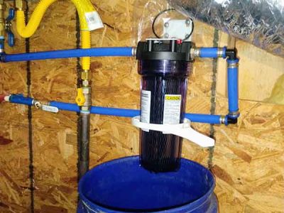 Whole House Water Filter Installation